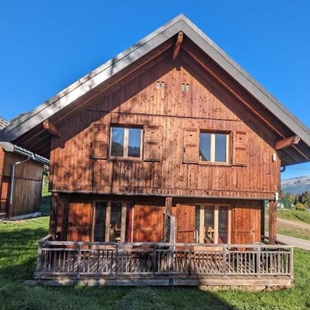 Chalet Moeki Acces Piscine Sauna Les Déserts Exteriör bild
