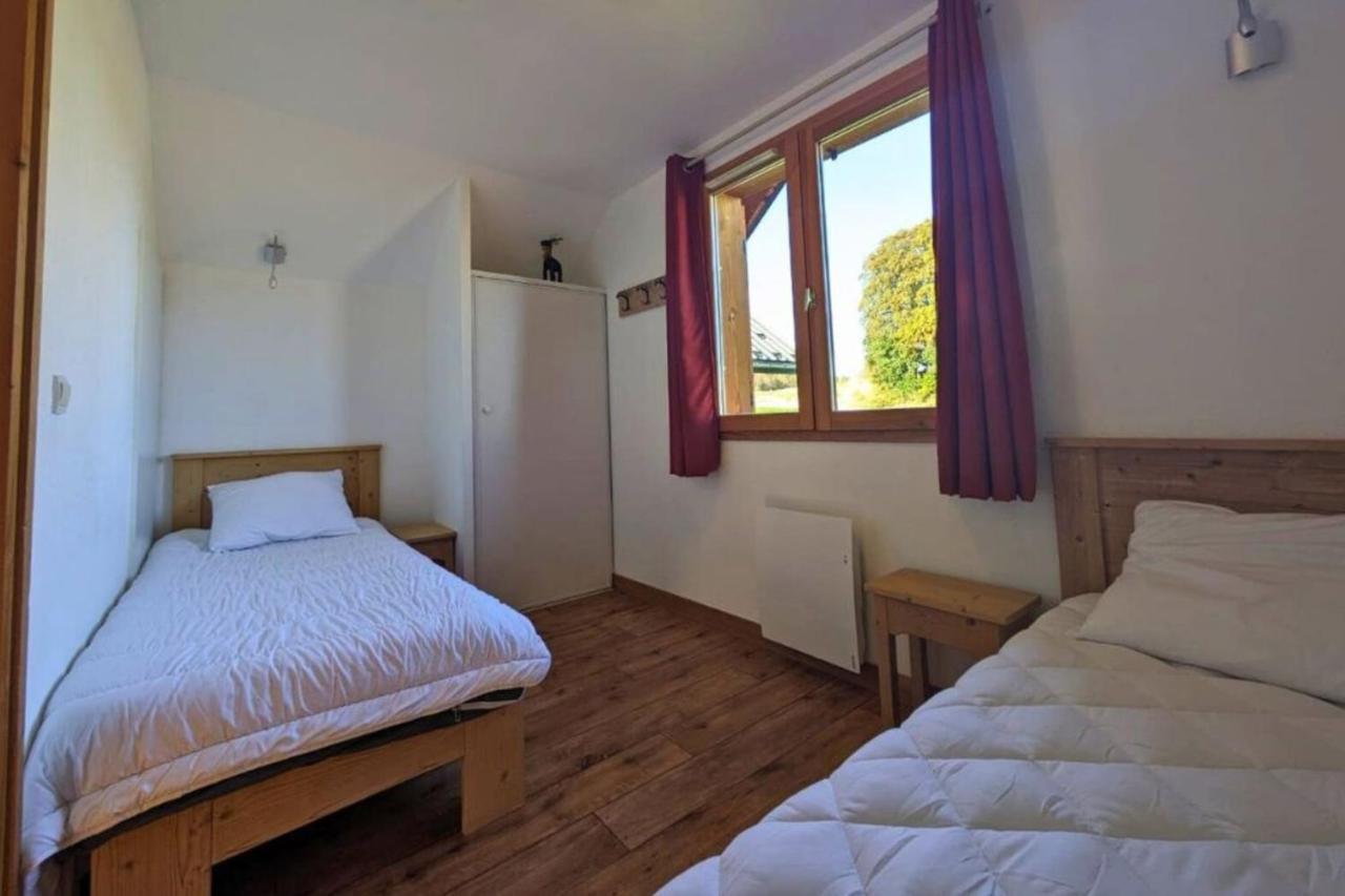 Chalet Moeki Acces Piscine Sauna Les Déserts Exteriör bild