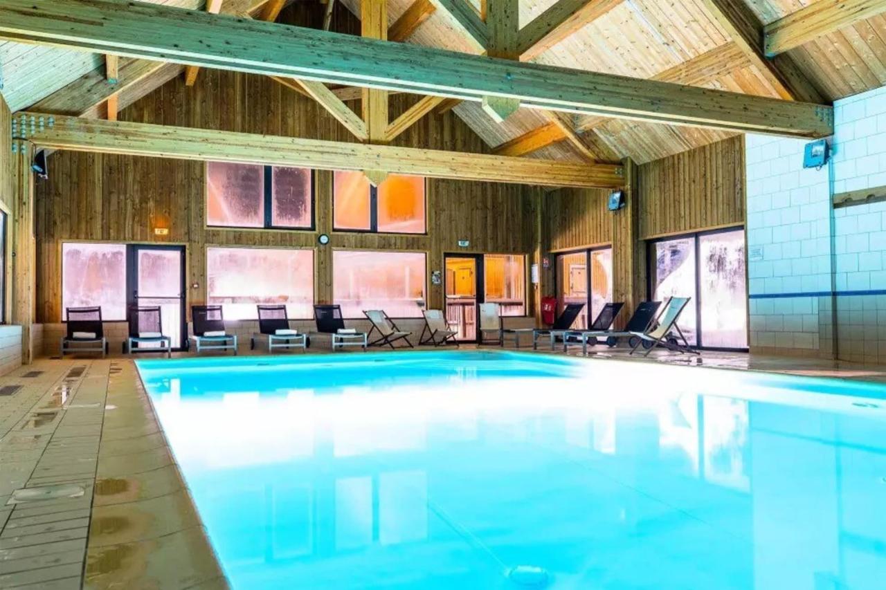 Chalet Moeki Acces Piscine Sauna Les Déserts Exteriör bild