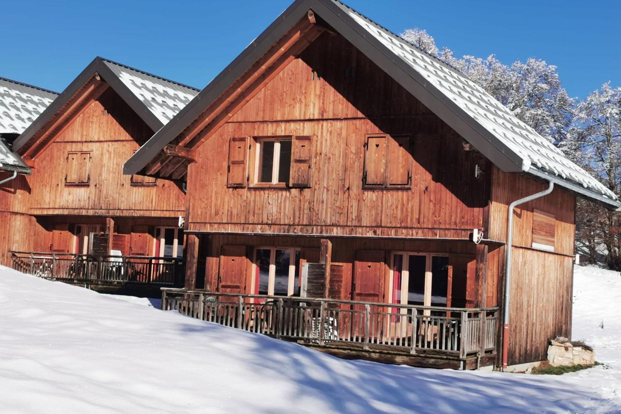 Chalet Moeki Acces Piscine Sauna Les Déserts Exteriör bild